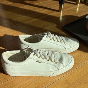 White Low-Top Sneakers